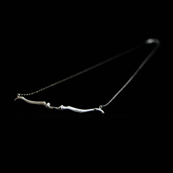 206.a Clavicula Necklaces Silver