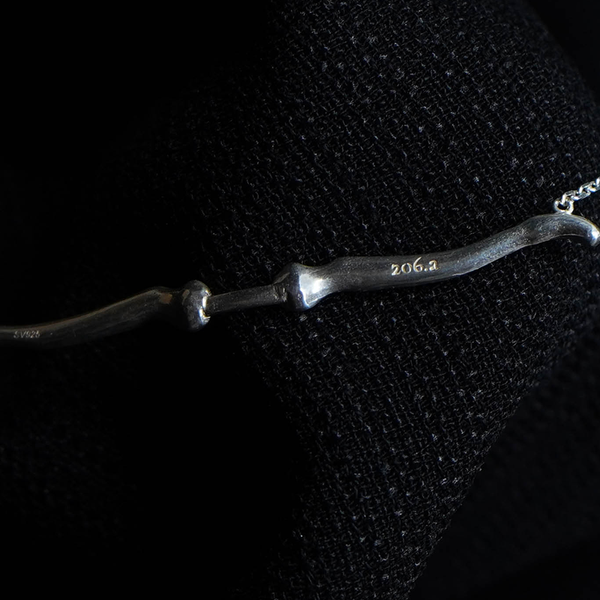 206.a  Clavicula Necklaces Black